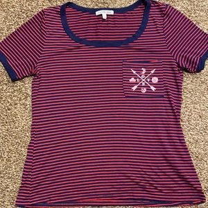 Charlotte Russe small stripped shirt
